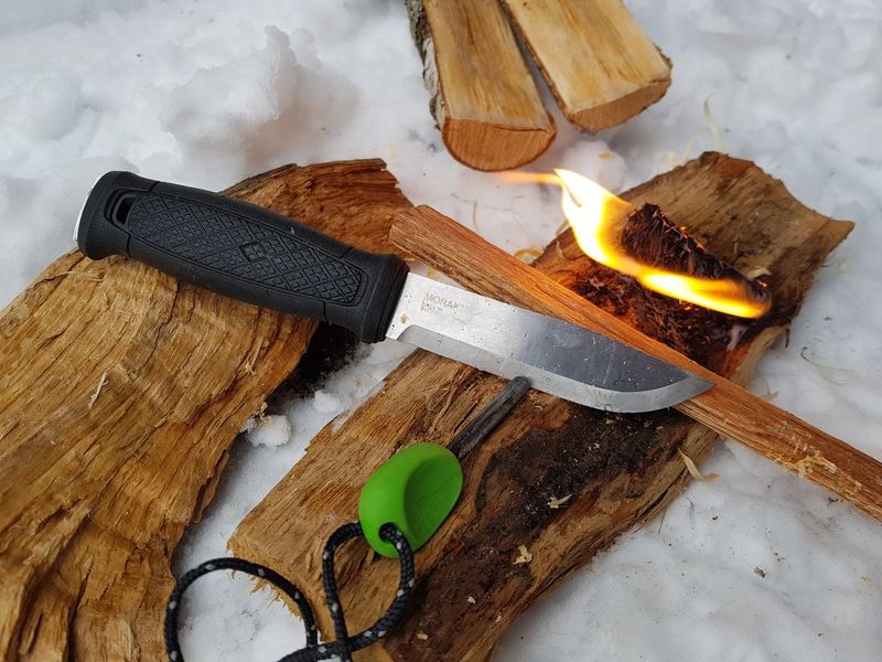 Feuerstahl Mora Garberg Messer
